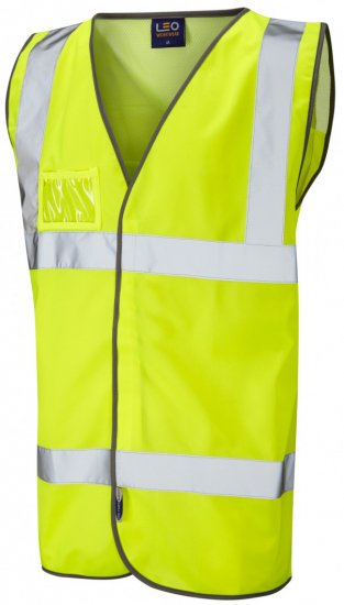 Leo Velator Mesh Back Waistcoat Hi-Vis Yellow - Pracovné odevy - Pracovné Odevy 3XL-6XL