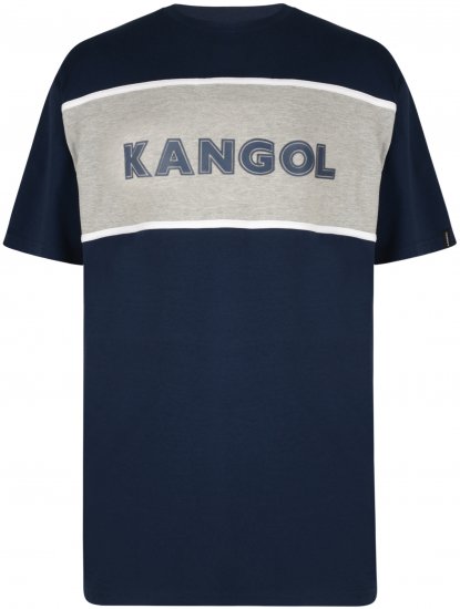 Kangol Whistler T-shirt Navy - Tričká - Nadrozmerné tričká - 2XL-14XL