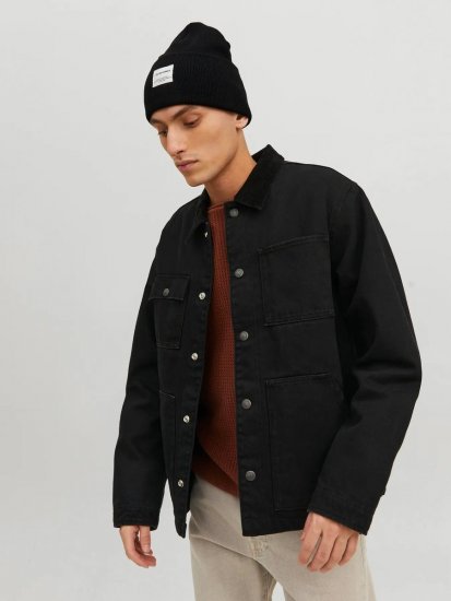 Jack & Jones Long Knit Čiapka Čierna - Čiapky - 