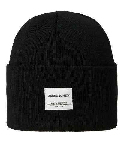 Jack & Jones Long Knit Čiapka Čierna - Čiapky - 